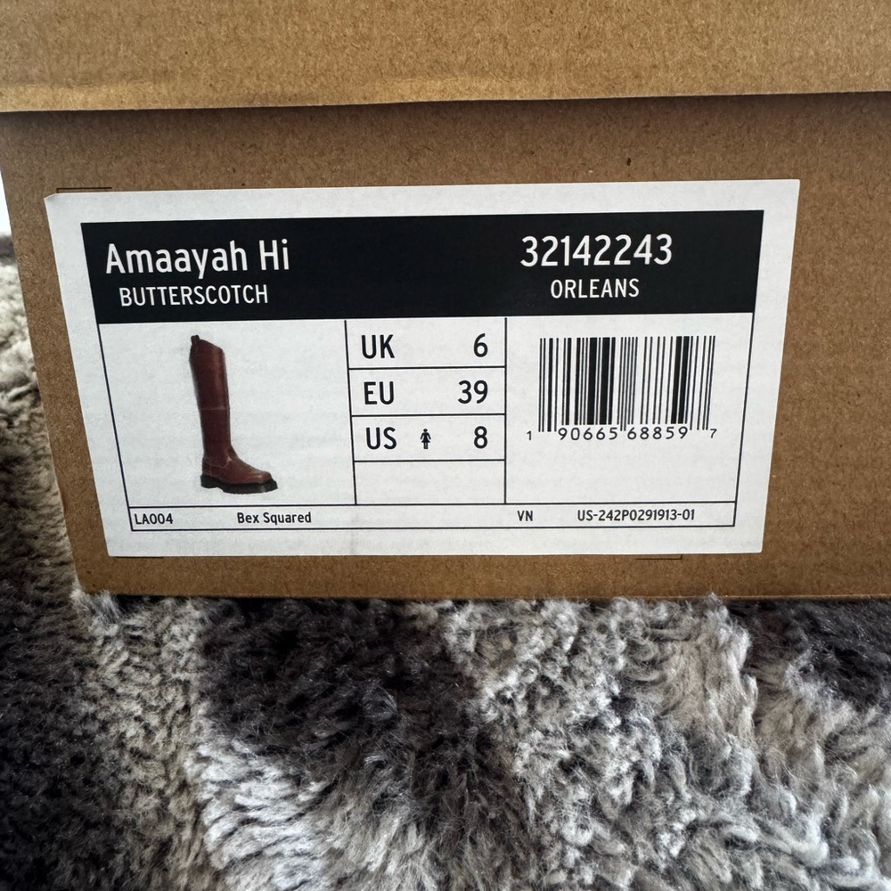 AMAAYAH KNEE HIGH LEATHER BOOTS - Picture 6 of 6